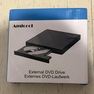 Black External DVD Drive